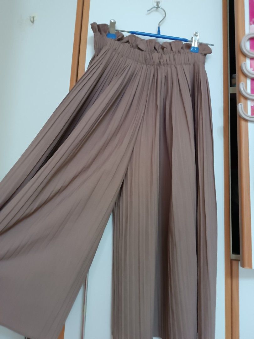 Pleated Square Pants Carousell