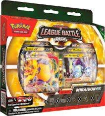 Pokemon TCG League battle deck miraidon ex