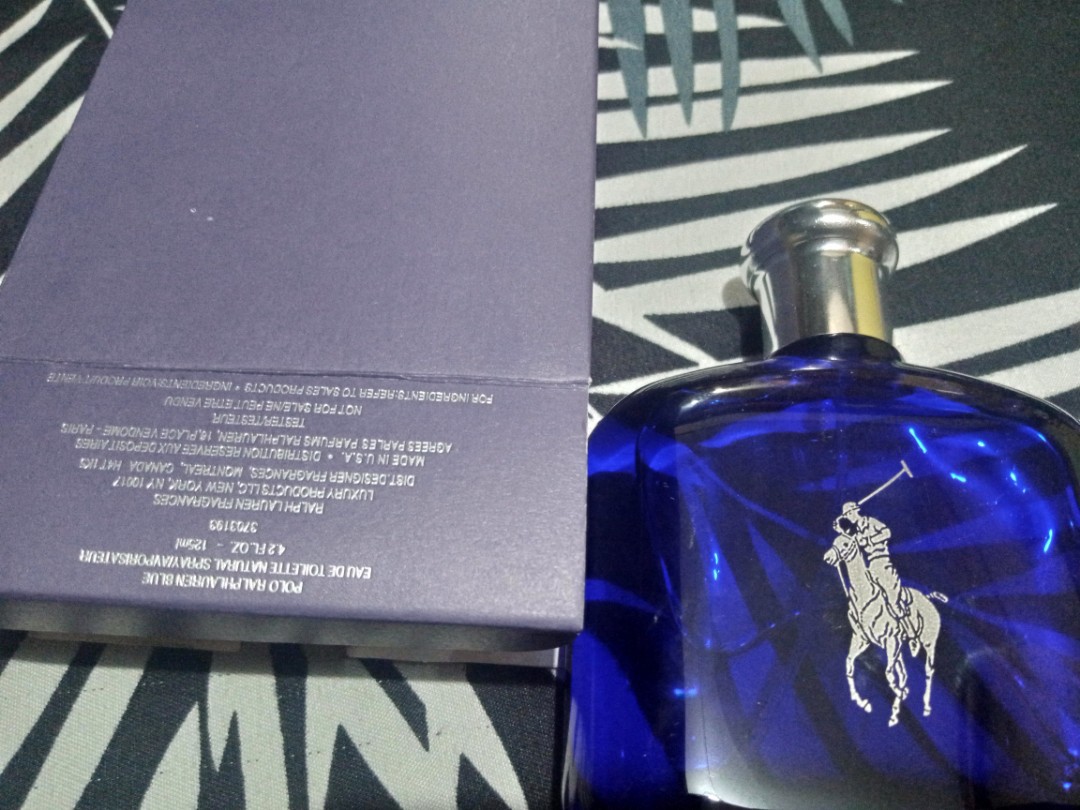 Polo blue by RL PERFUME for men free shipping, Beauty & Personal Care ...