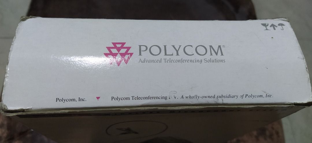 Polycom SoundStation Wireless Mic Microphone Public Address Presenter (Category: Microphones) located in Cainta. Submitted by sannypasc (Listing ID 1268611066, Image 1). Description: Polycom SoundStation EX Wireless Microphone . Superior sound system. Hands free for Public Address Speaker Presenter Base Receiver device is Adaptor operated with optional battery operated. Power adaptor for Base Receiver is included RCA Audio cable plug for Amplifie