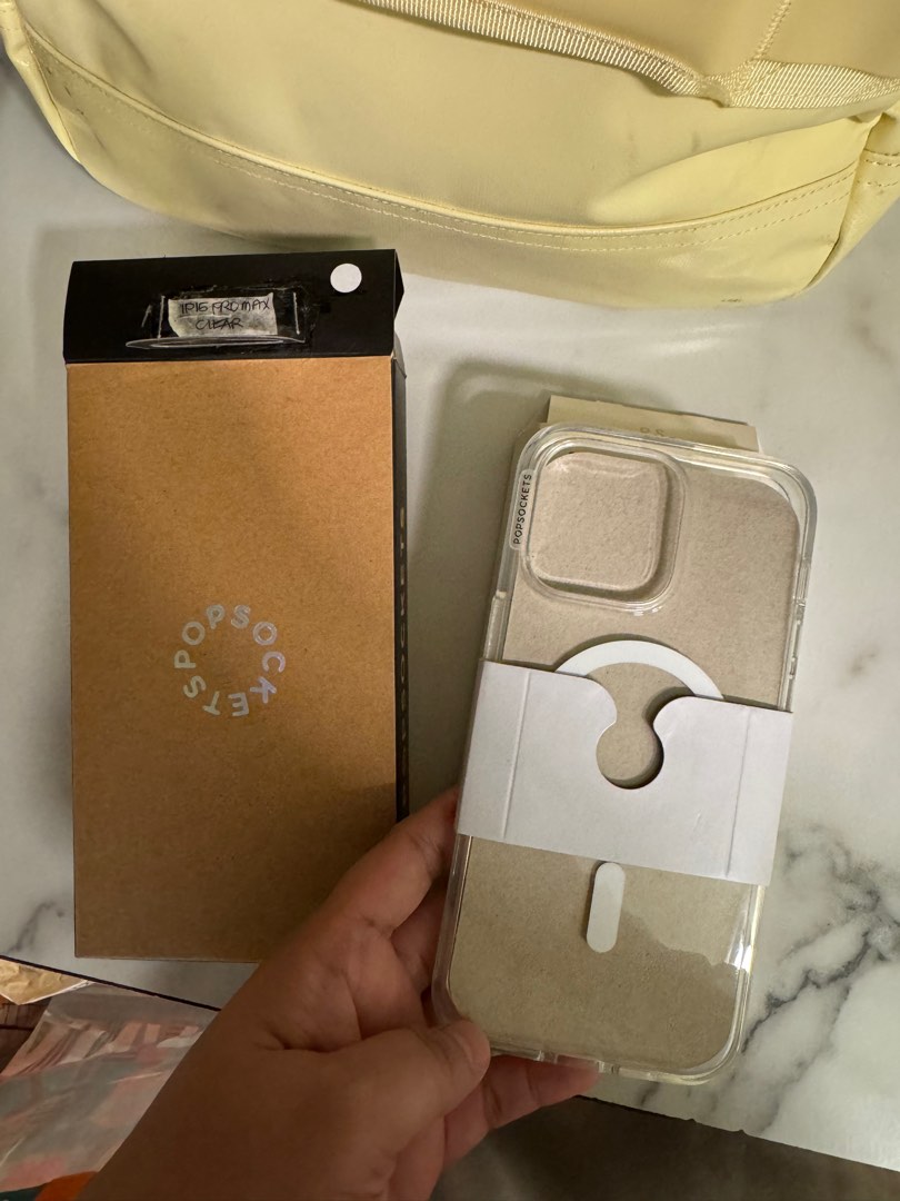 Popsocket Magsafe case for iPhone 15 Pro Max, Mobile Phones & Gadgets