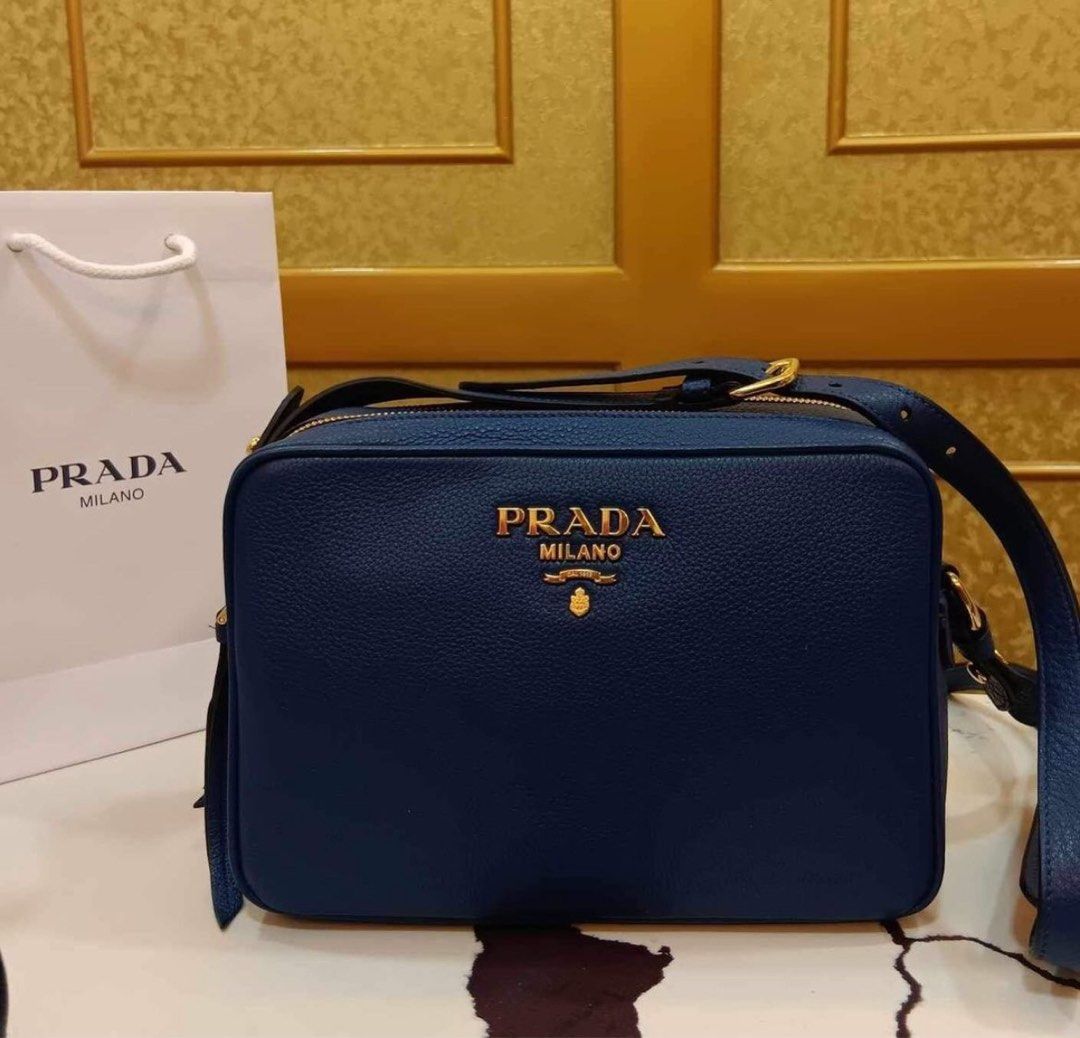 Prada Double Zip Crossbody Bag (Category: Luxury Bags & Wallets) located in Las Pinas. Submitted by bagsandeverything_02 (Listing ID 1268520037, Image 1). Description: Brand new. Authentic comes complete Shipping via LBC.