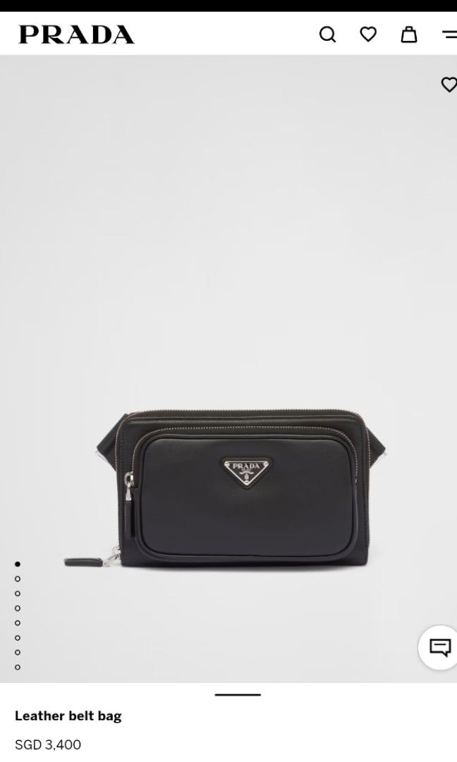 Waist hot sale bag prada