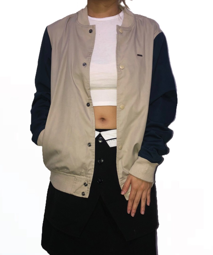 Pull and Bear Varsity Jacket, Women's Fashion, Coats, Jackets and