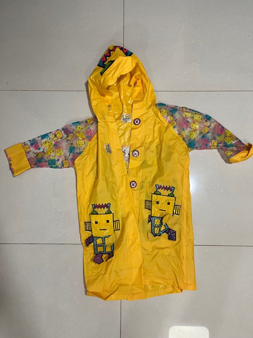 Childrens discount yellow raincoat