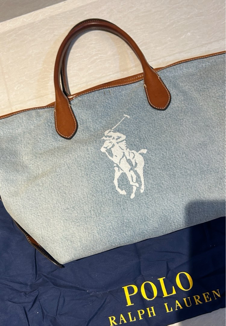 Ralph lauren denim bag on sale