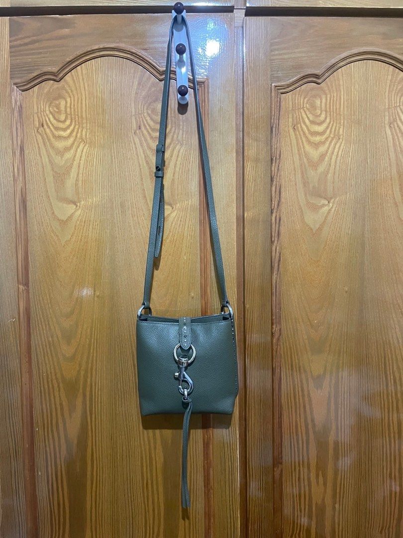 Rebecca minkoff megan mini sale feed bag with studs