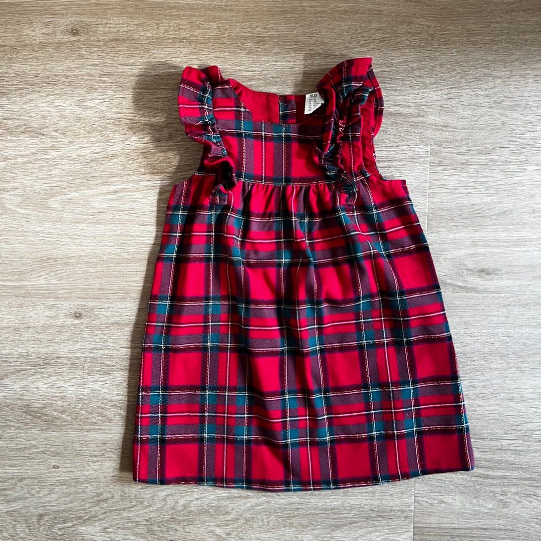 Red baby sales girl christmas dress