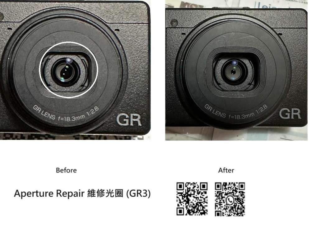 Repair Cost Checking For RICOH GR / GRII / GRIII / GRIII Diary 