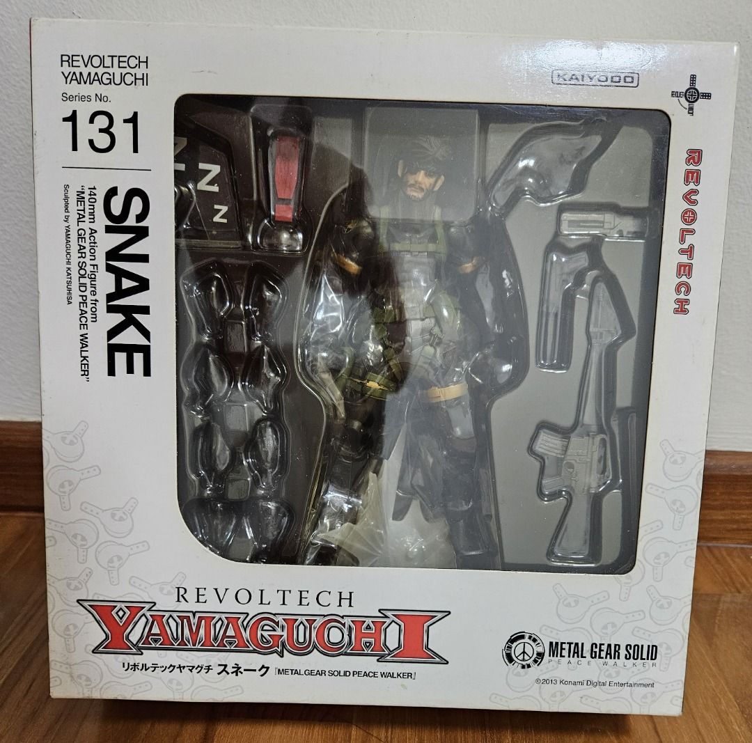 Figurine Metal Gear Solid Peace Walker - Snake Revoltech Yamaguchi No.131 - Neuf