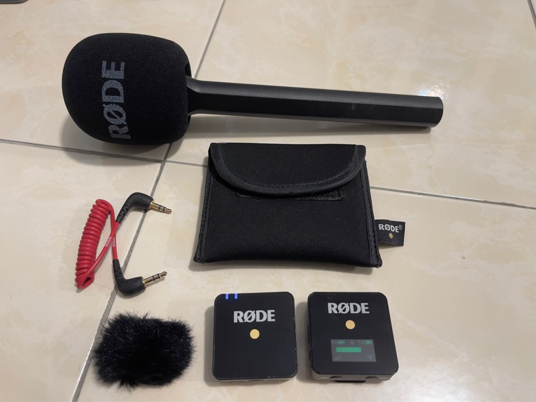 Rode Wireless Go Mic + Handmic holder, Photography, Photography