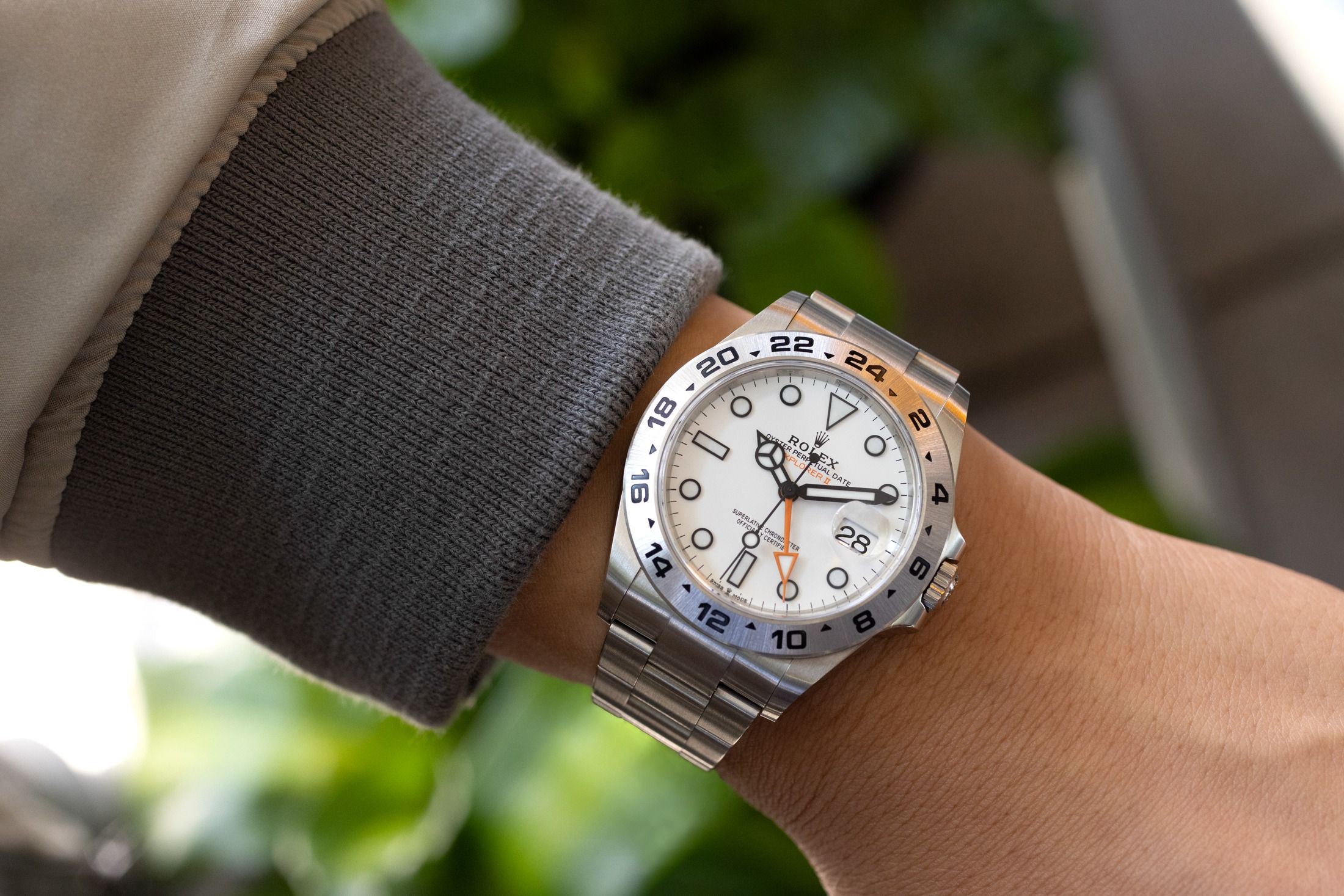 Explorer 2 orange hand clearance