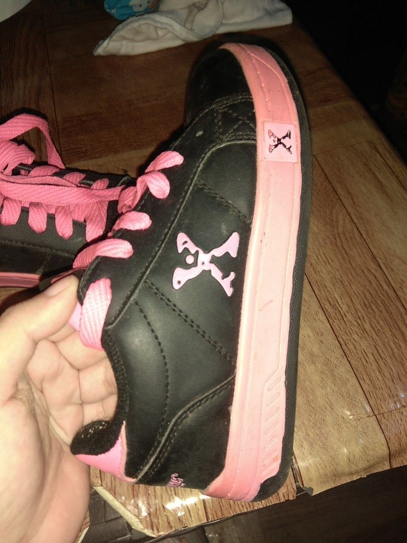 Roller skate shoes Side walk sports black pink Babies Kids
