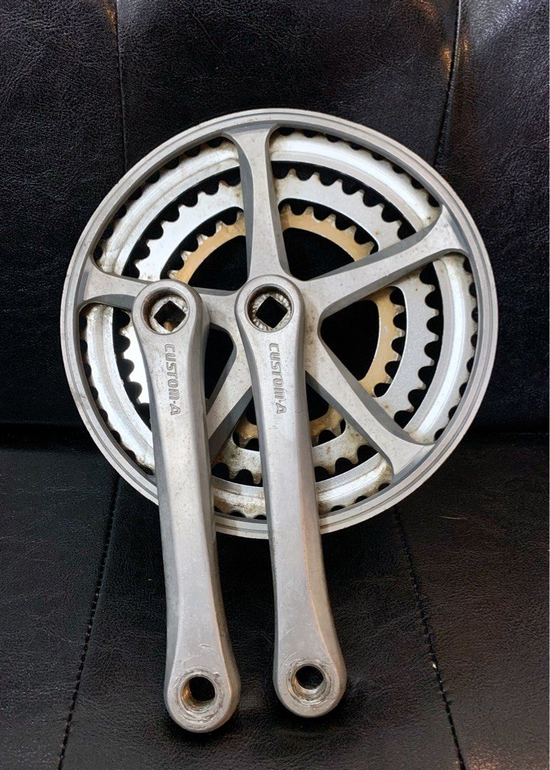 Sakae SR Custom A Touring Bike Crankset Sports Equipment Bicycles Parts Bicycles on Carousell