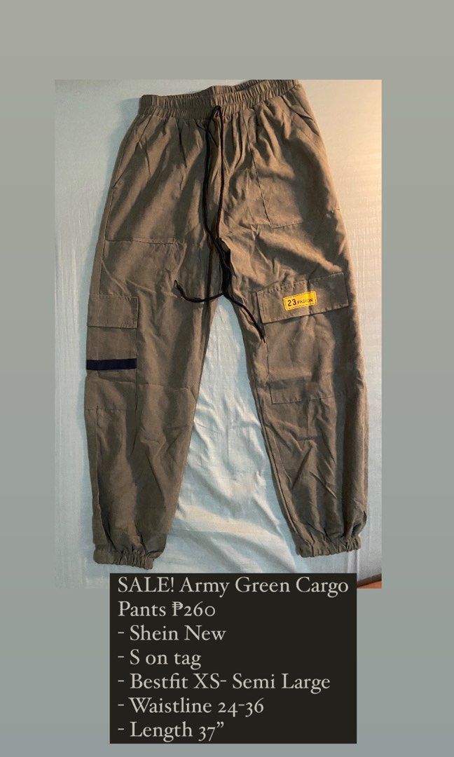SALE! Army Green Cargo Pants