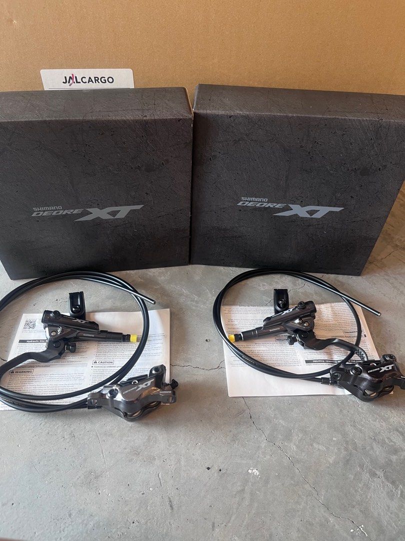 SALE Shimano XT M8120 4 piston hydraulic brakes Sports Equipment Bicycles Parts Parts Accessories on Carousell
