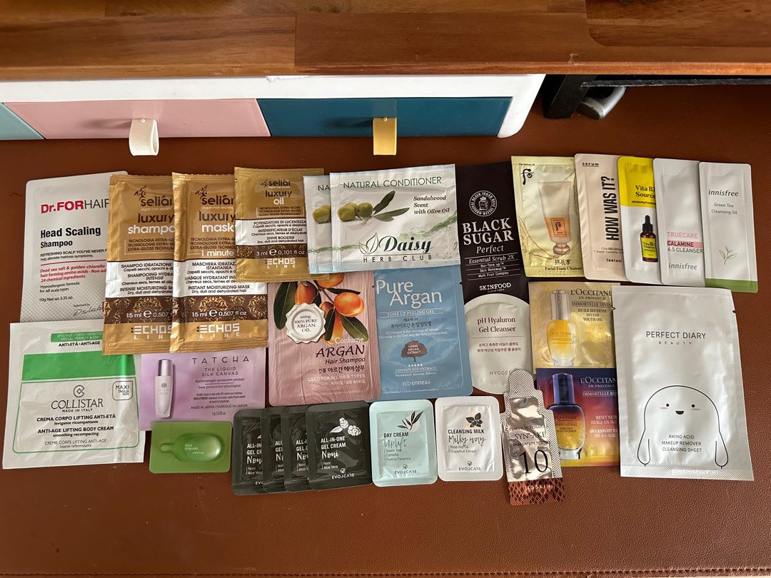 Samples- EXPIRED, Beauty & Personal Care, Face, Face Care on Carousell