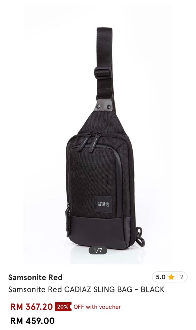 Samsonite red cadiaz outlet
