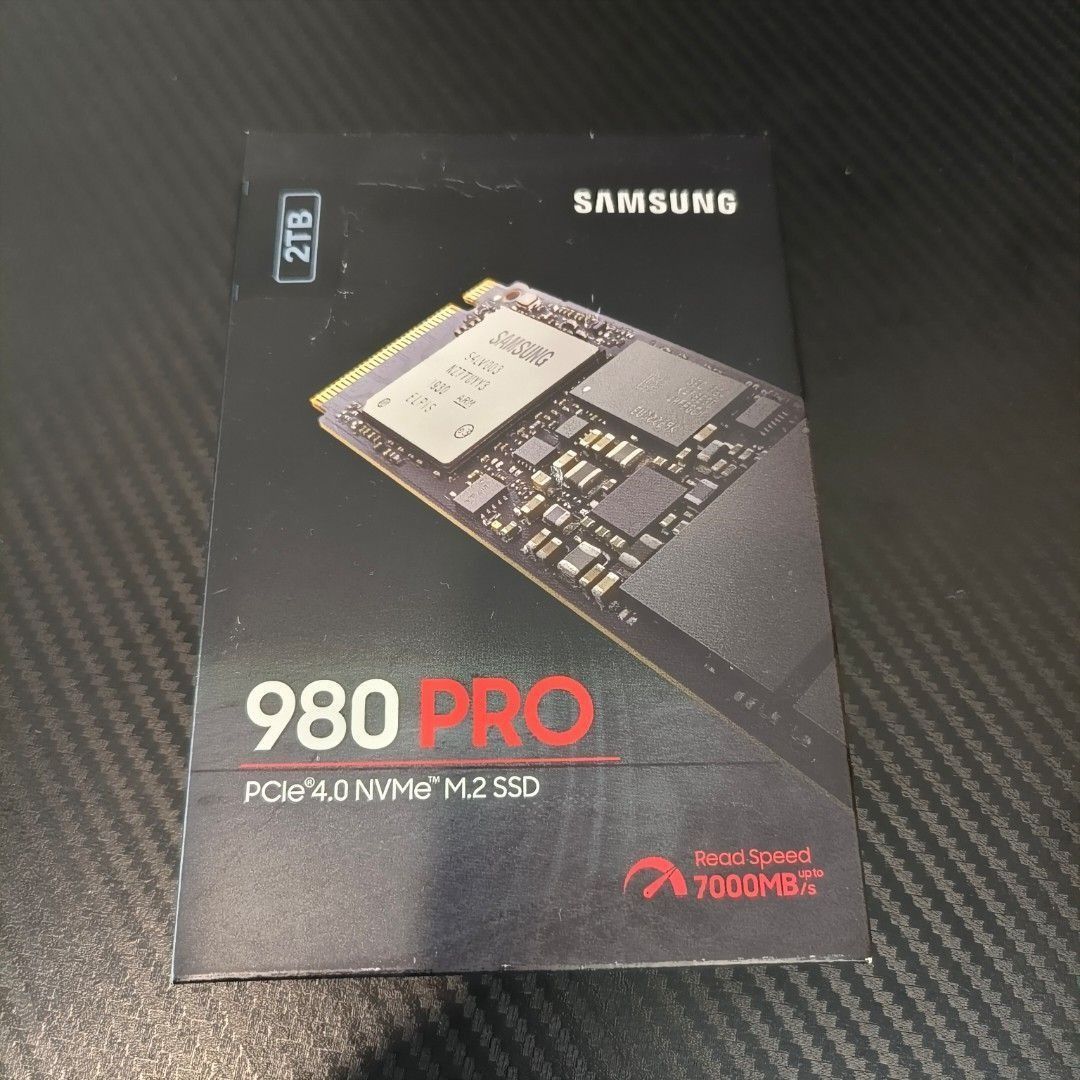 SAMSUNG 三星980 PRO 2TB NVMe M.2 2280 PCIe 固態硬碟(MZ-V8P2T0BW