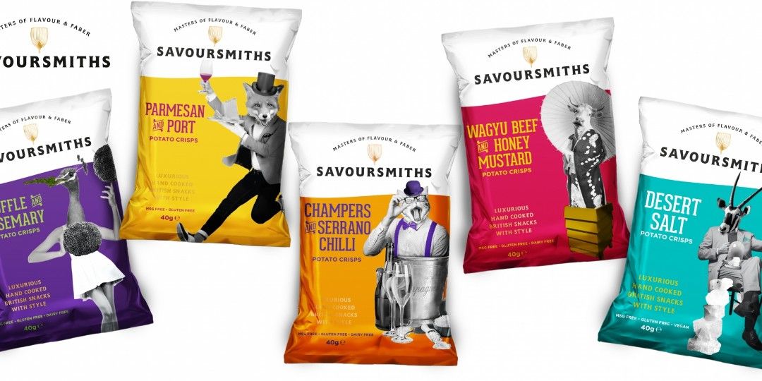 Savoursmiths british potato crisp luxurious hand cookies British chips ...
