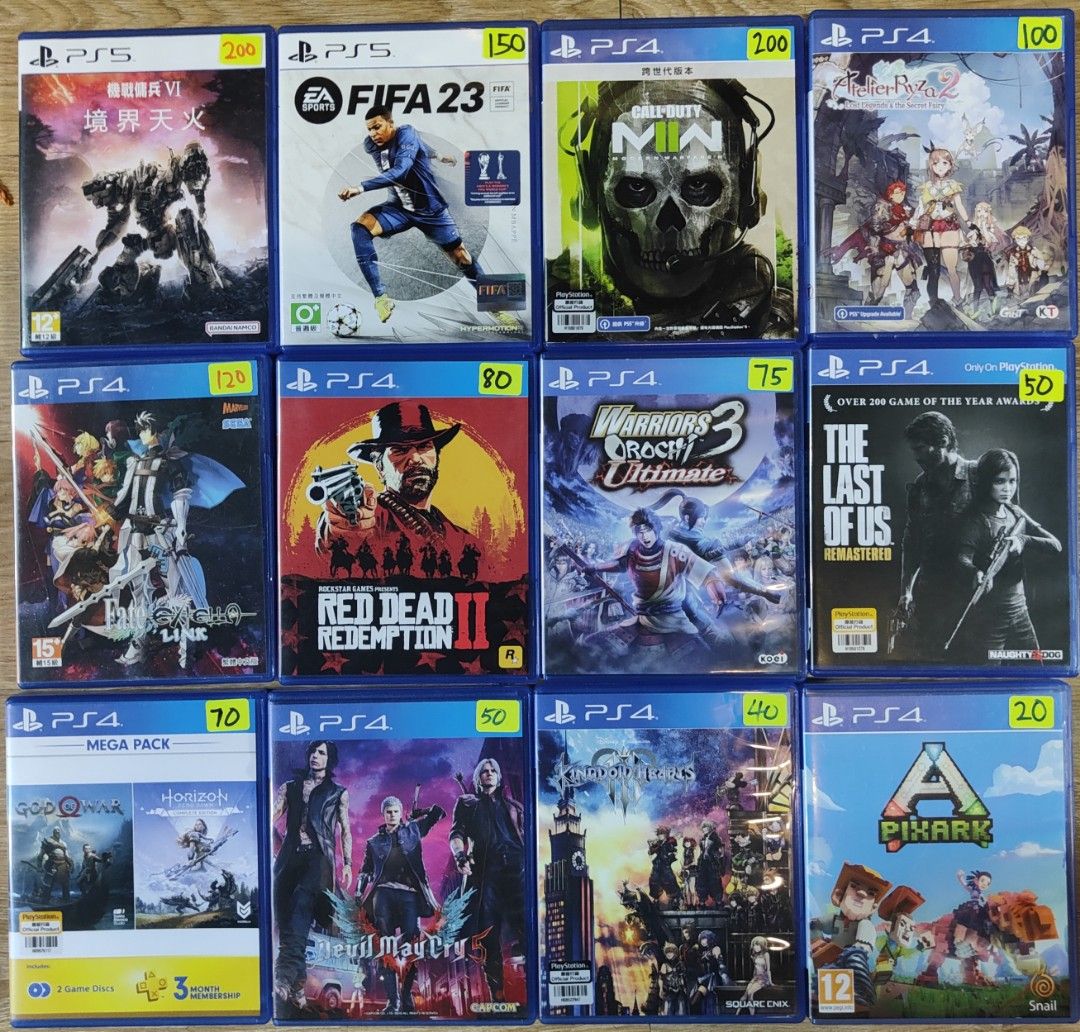 Second hand hot sale video games