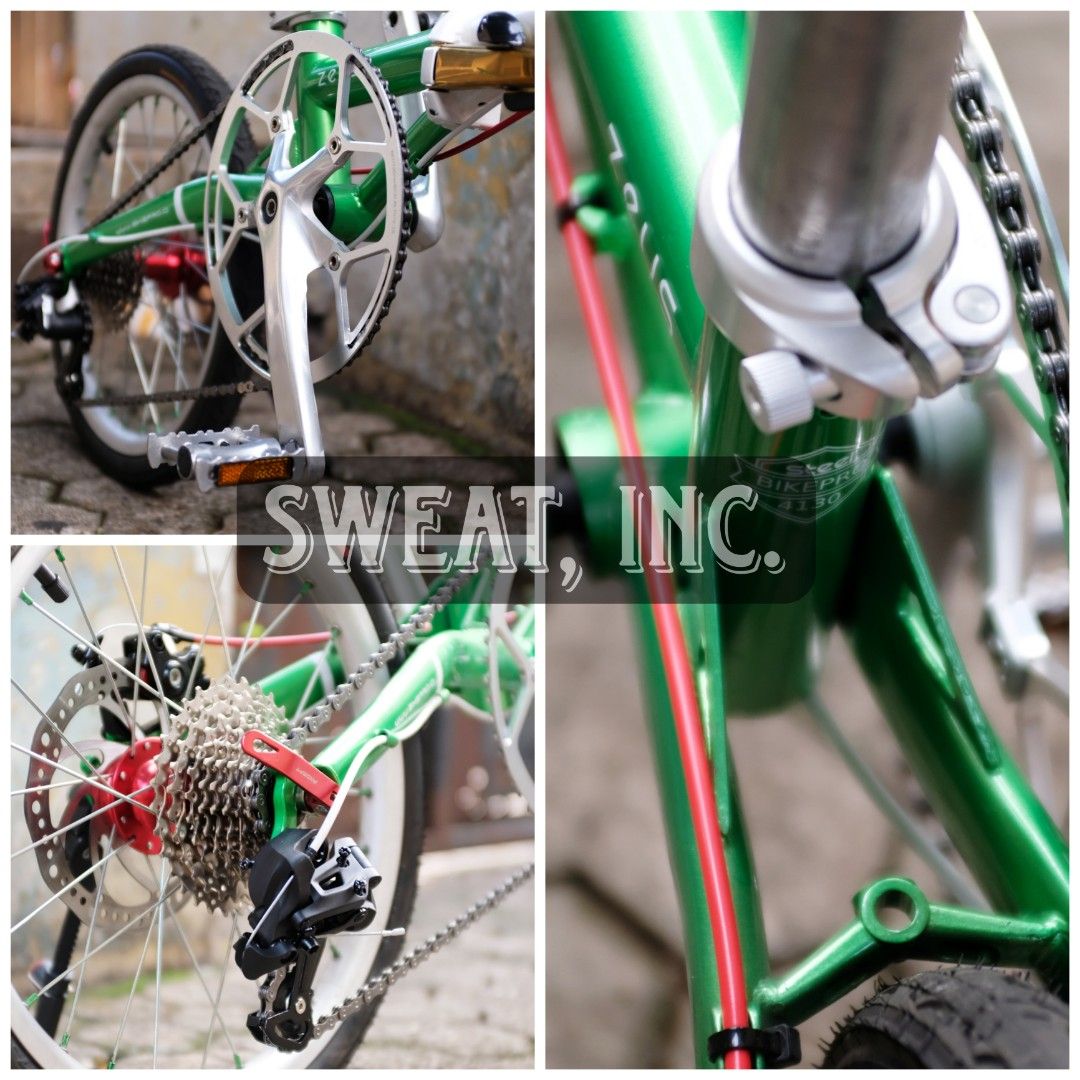 Frame chromoly sepeda lipat deals