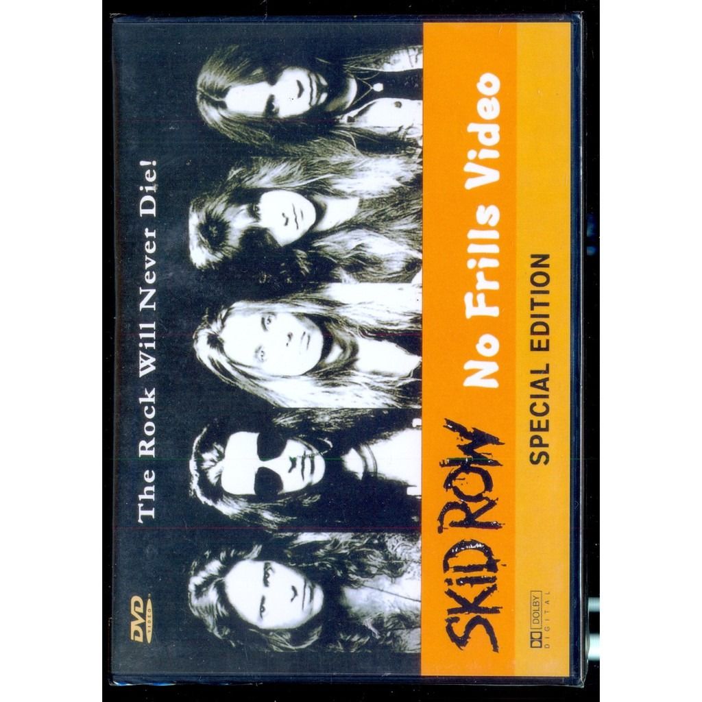Skid Row No Frills Video [ DVD ], Hobbies & Toys, Music & Media 