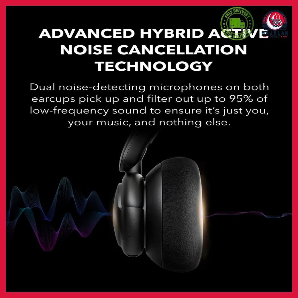 Soundcore by Anker Life Q30 Hybrid Active Noise Cancelling Headphones with  Multiple Modes, Hi-Res Sound, Custom EQ via App, 40H Playtime