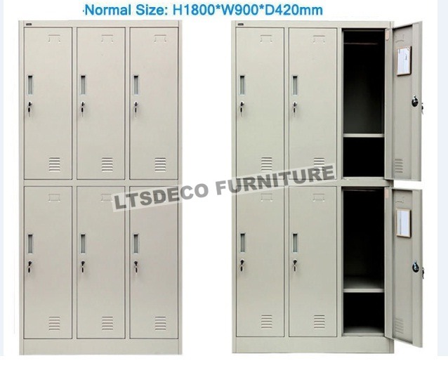 STEEL LOCKER OFFICE FURNITURE & PARTITION, Furniture & Home Living