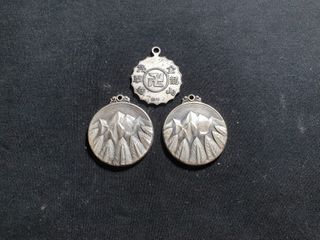 Sterling Silver Vintage Commemorative Medal