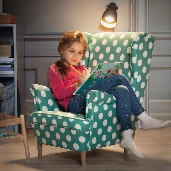 strandmon kids ikea children sofa chair NEW IN BOX