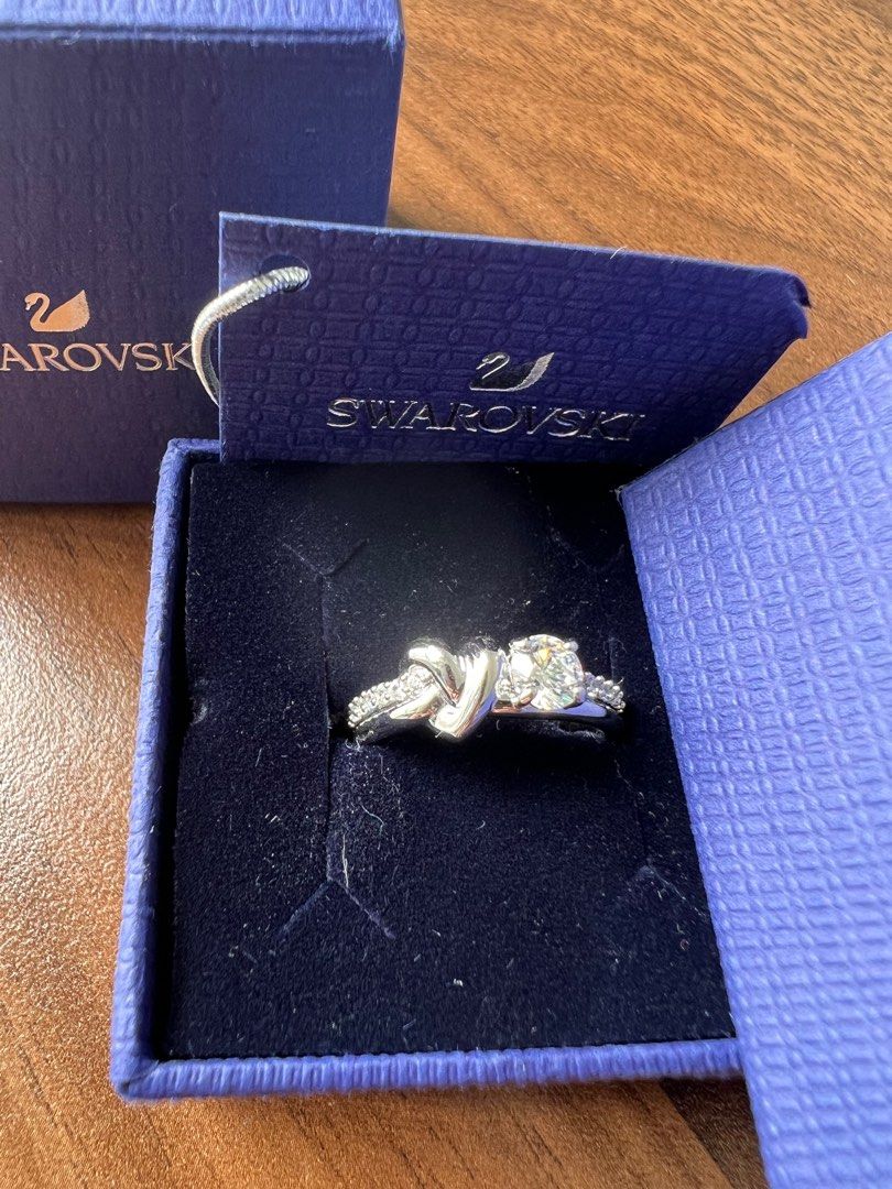 Swarovski Ring (Original), Women's Fashion, Jewelry & Organisers, Rings ...