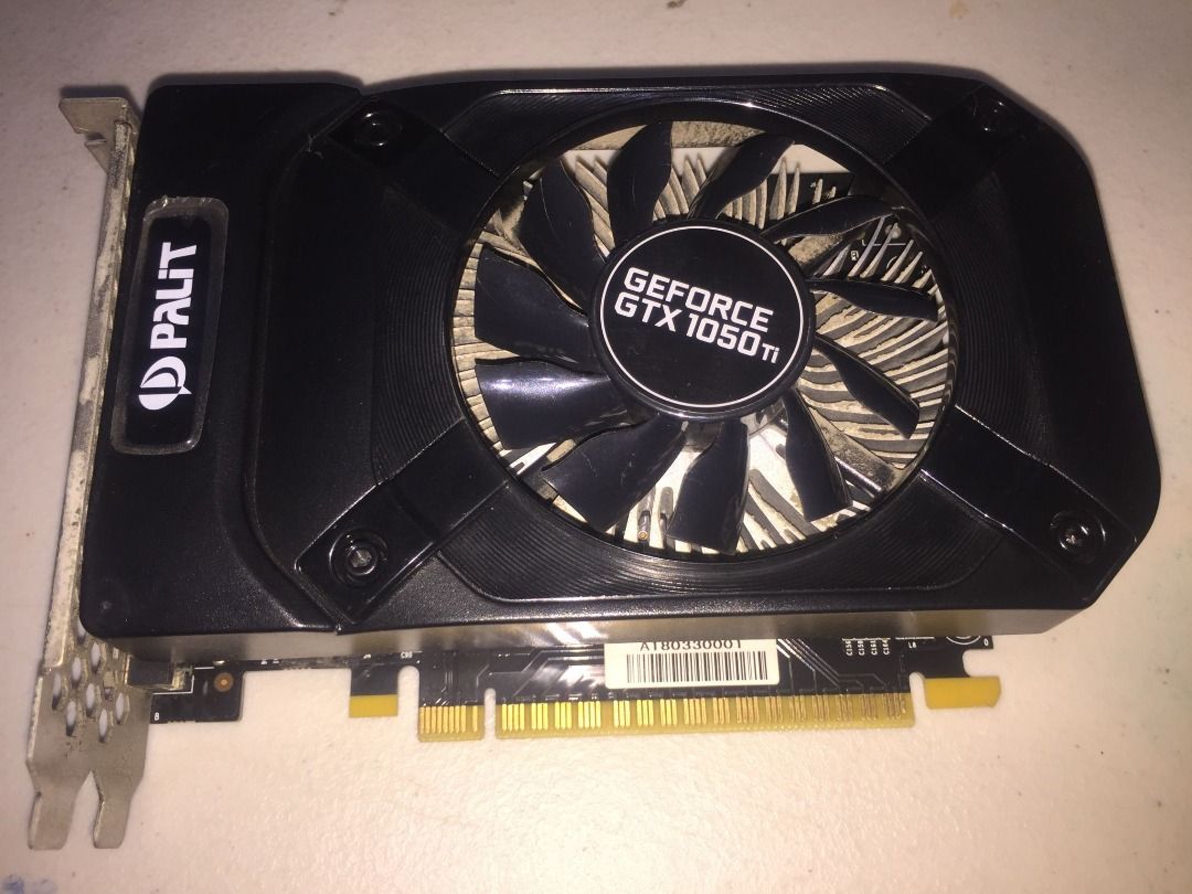 (Ti) PALIT GTX 1050Ti STORMX 4GB DDR5 128Bit DVI HDMI DP, Computers ...