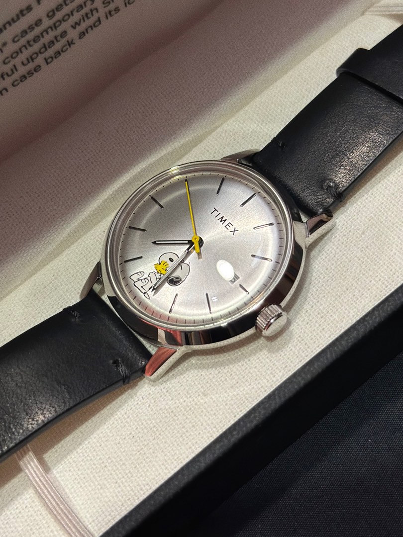 Timex Marlin Automatic x Peanuts Featuring Snoopy Woodstock