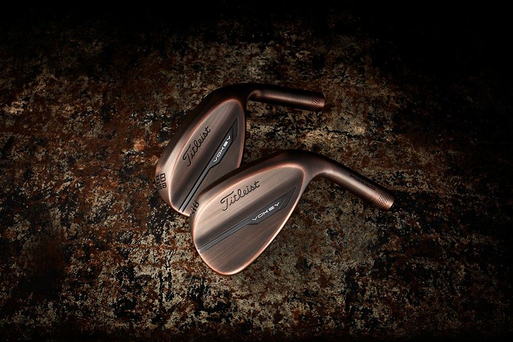 Titleist brushed copper vokey forged wedge 52 10m and 58 06b grind limited sm8 sm9