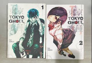 Tokyo Ghoul Mangas Volumes 1 and 2 by Sui Ishida