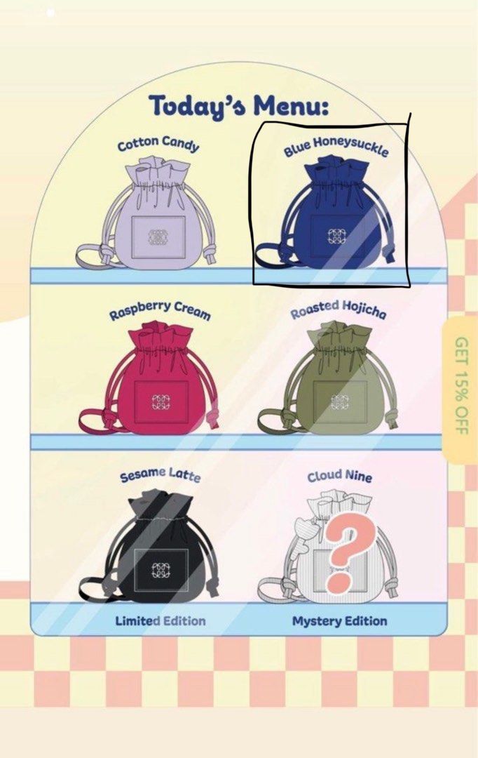 TTR Froot Loop Bag in Blue Honeysuckle, Women's Fashion, Bags & Wallets