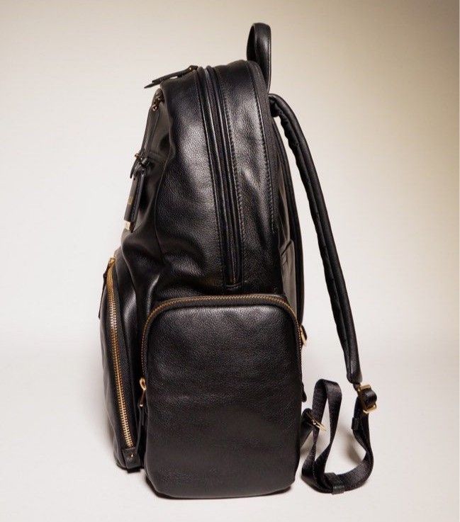 black leather motorcycle backpack Harley-Davidson Backpack Bag Womens Medium Black Leather USA Biker  Motorcycle