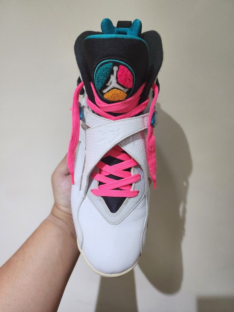 Jordan 8 south top beach laces