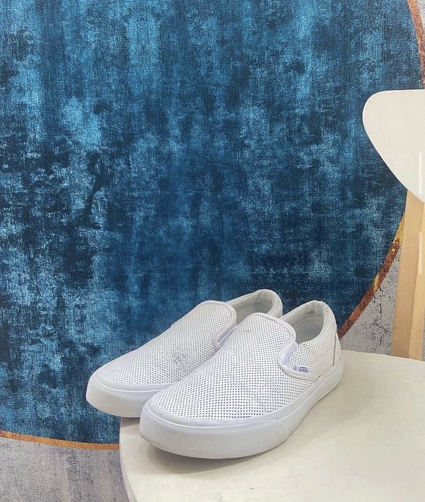 Vans slip on putih sales