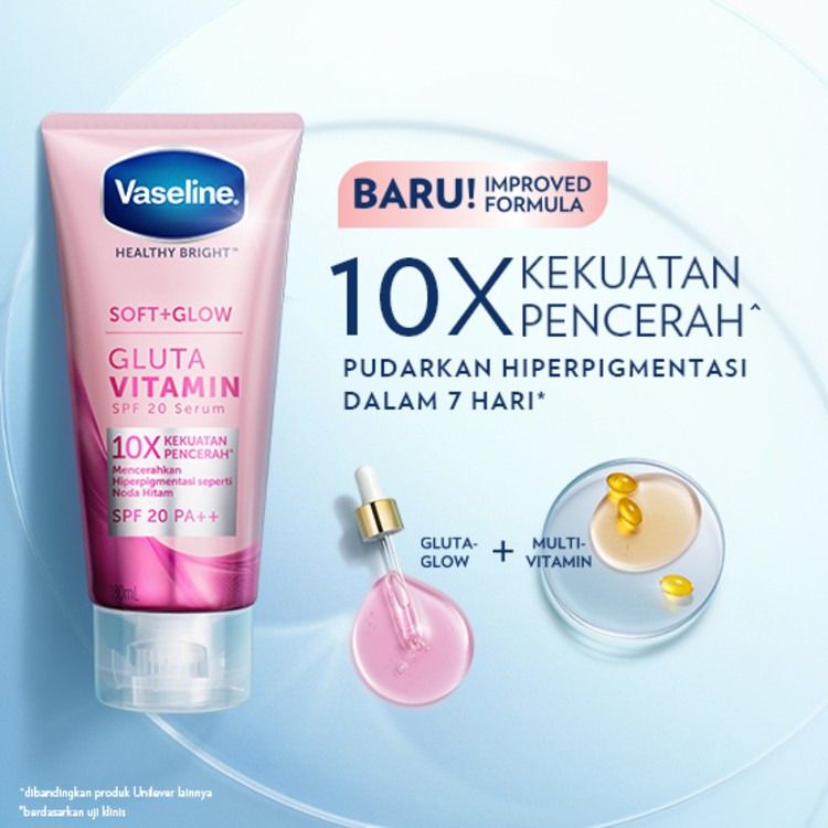 Vaseline soft shop glow