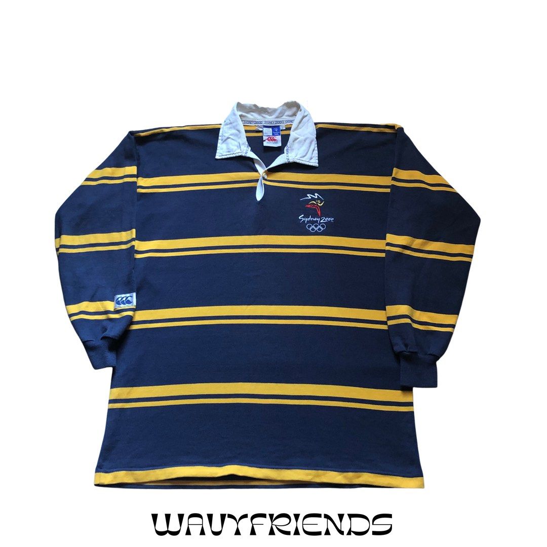 Vintage Canterbury Rugby Polo Men s Fashion Tops Sets Tshirts Polo Shirts on Carousell