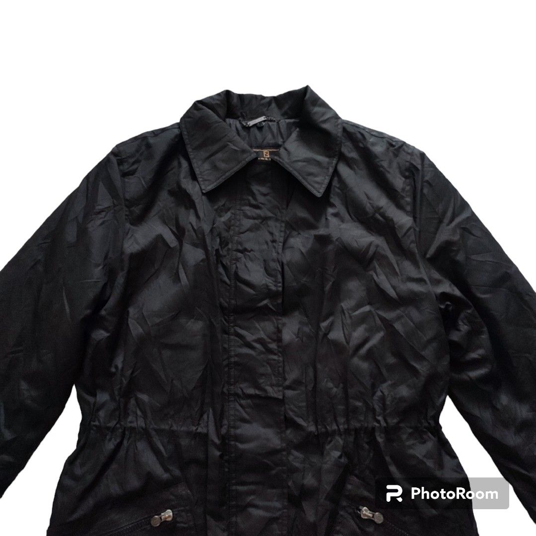 Vintage Fendi Roma Trench Jacket Men s Fashion Coats Jackets