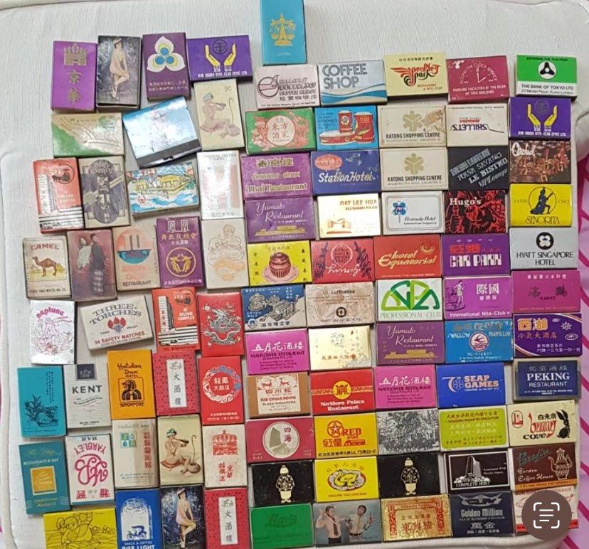 Vintage Matches ( sell as whole set as per picture ), Hobbies & Toys