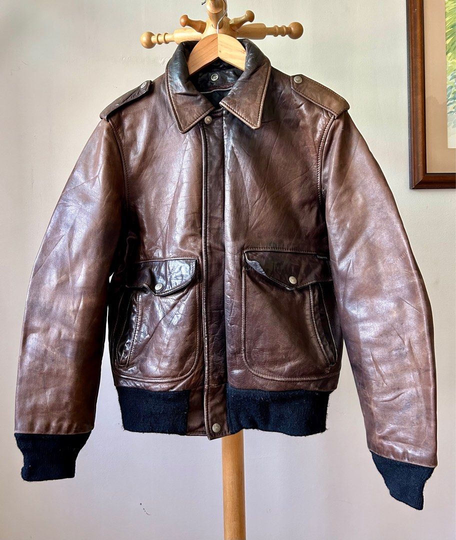 Schott a2 flight jacket new arrivals