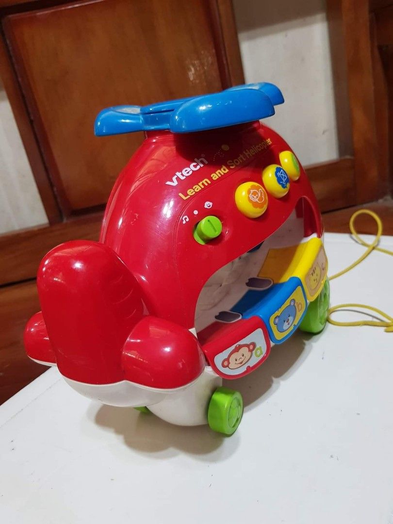 Vtech learn and shop sort helicopter