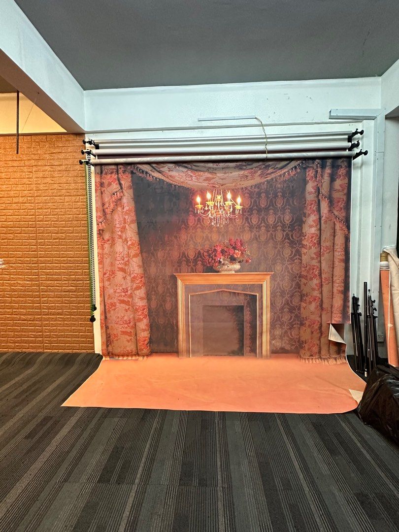 Wall Mount Backdrop Support kit, Photography, Photography Accessories