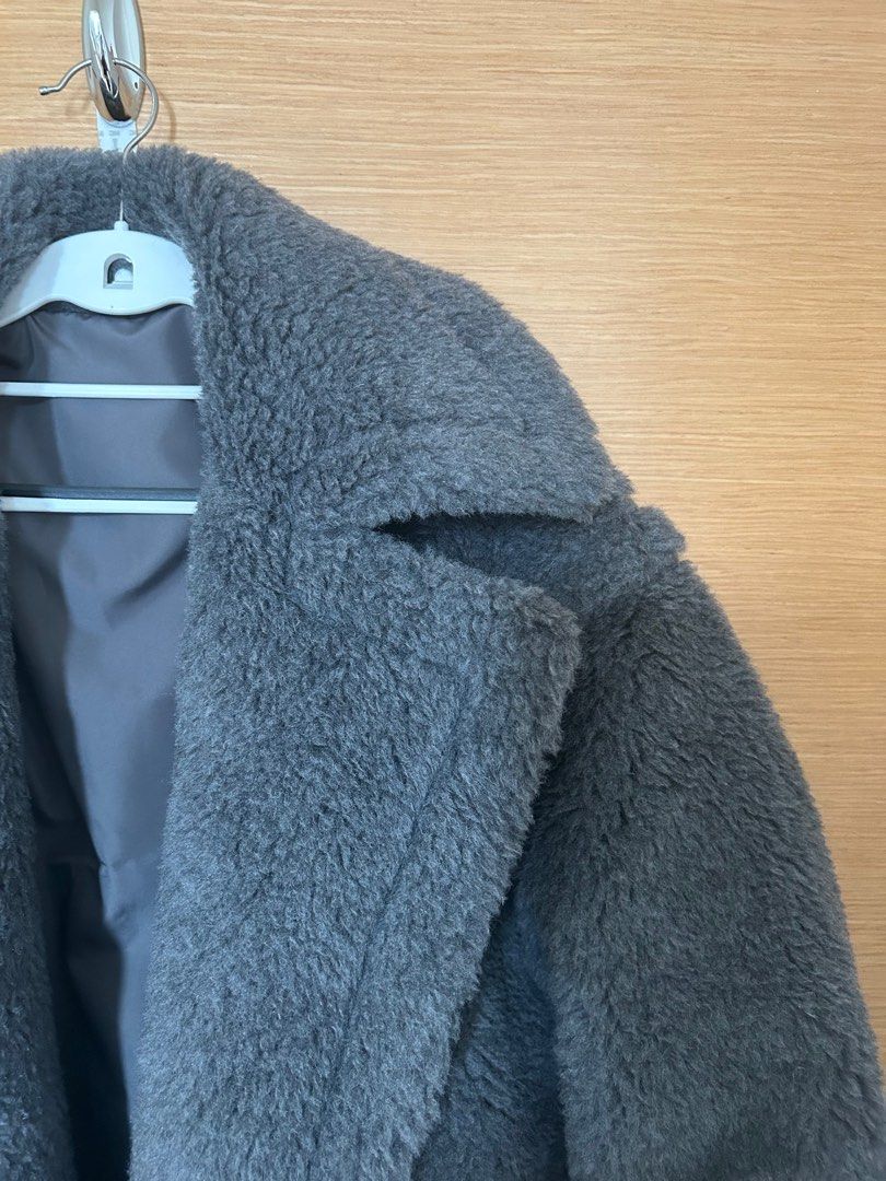 Max mara online teddy coat blue