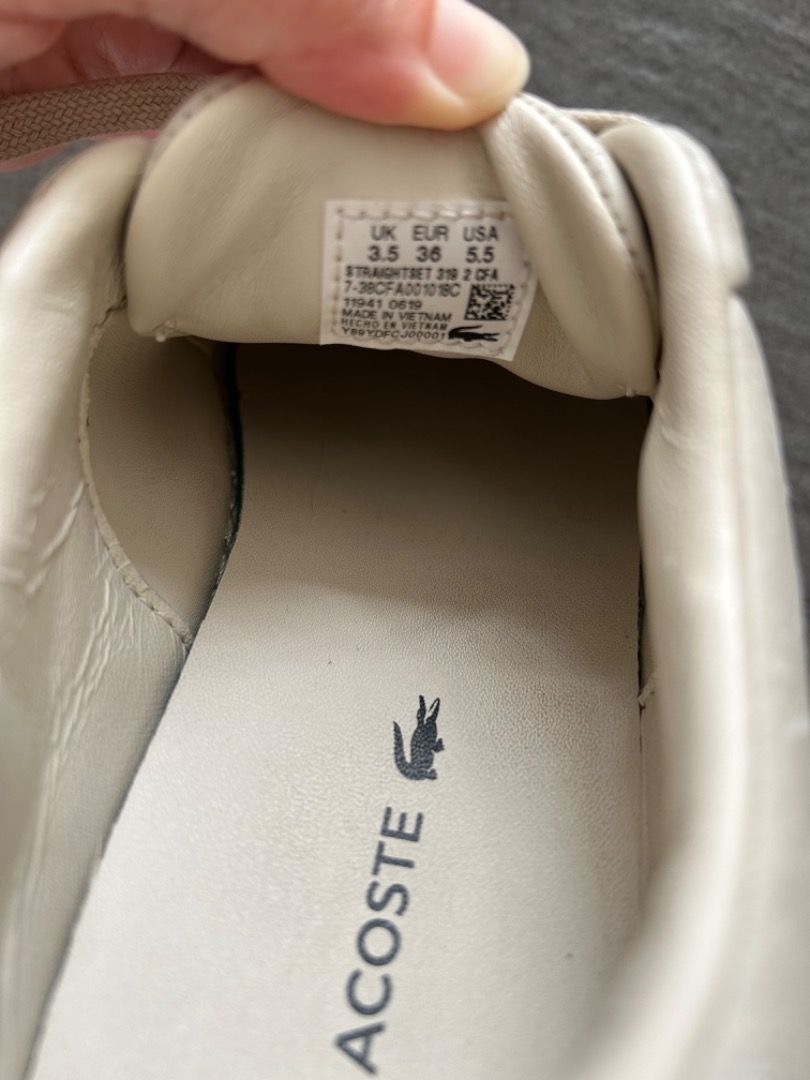 Women big kid Lacoste shoes Women s Fashion Footwear Sneakers