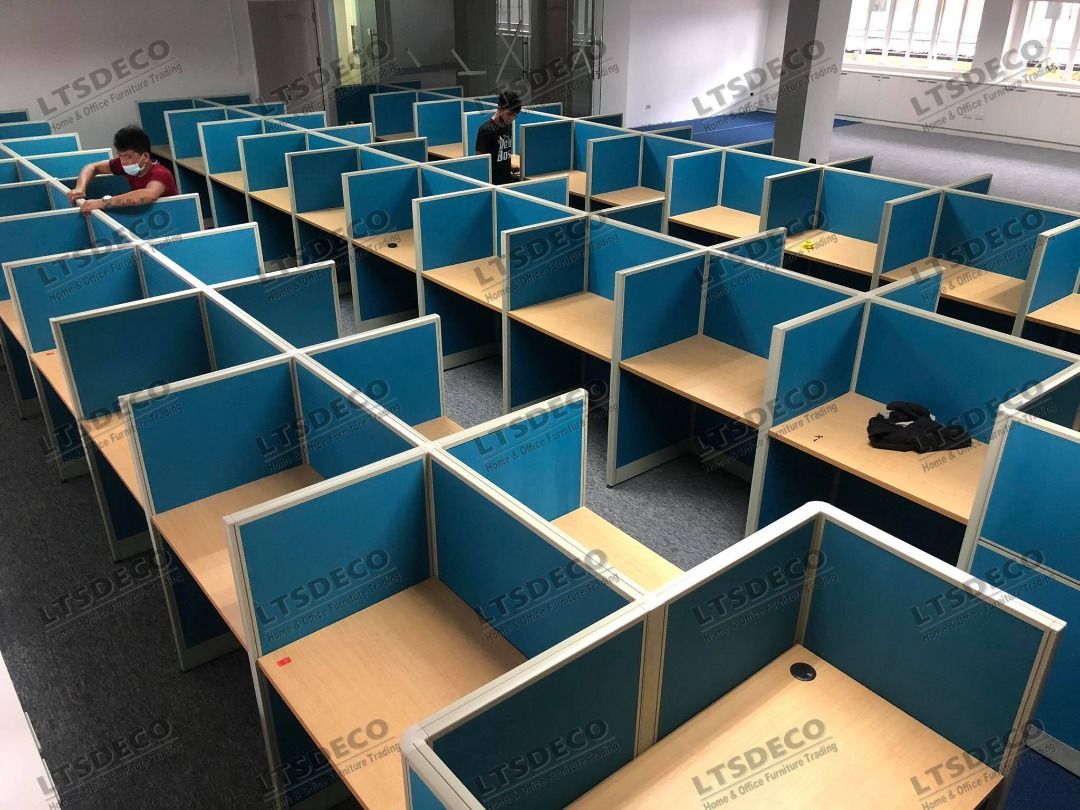 WORKSTATION CALL CENTER MODULAR OFFICE FURNITURE AND PARTITIONS ...